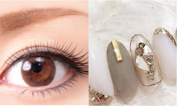 [まつげエクステ] + [ネイル]セットコース